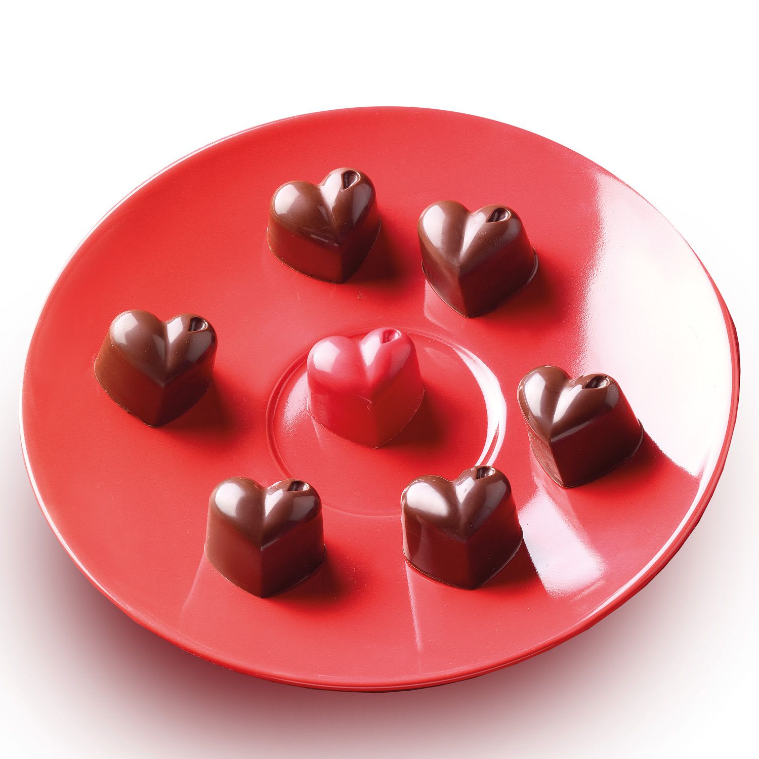 Flaming Heart Chocolate Mold