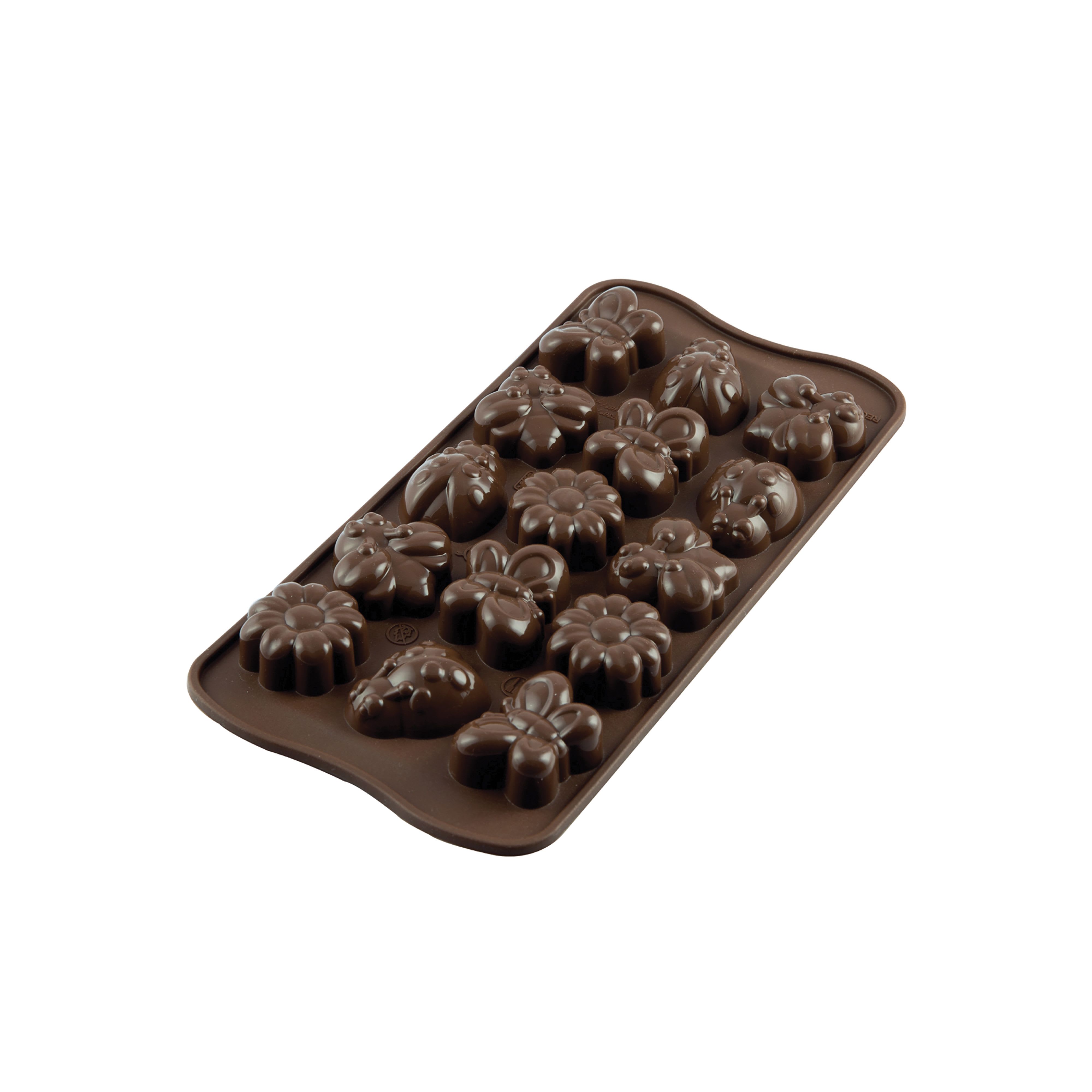 Moule Silicone Pour Chocolat - 15 Sujets Springlife - Easy Choc