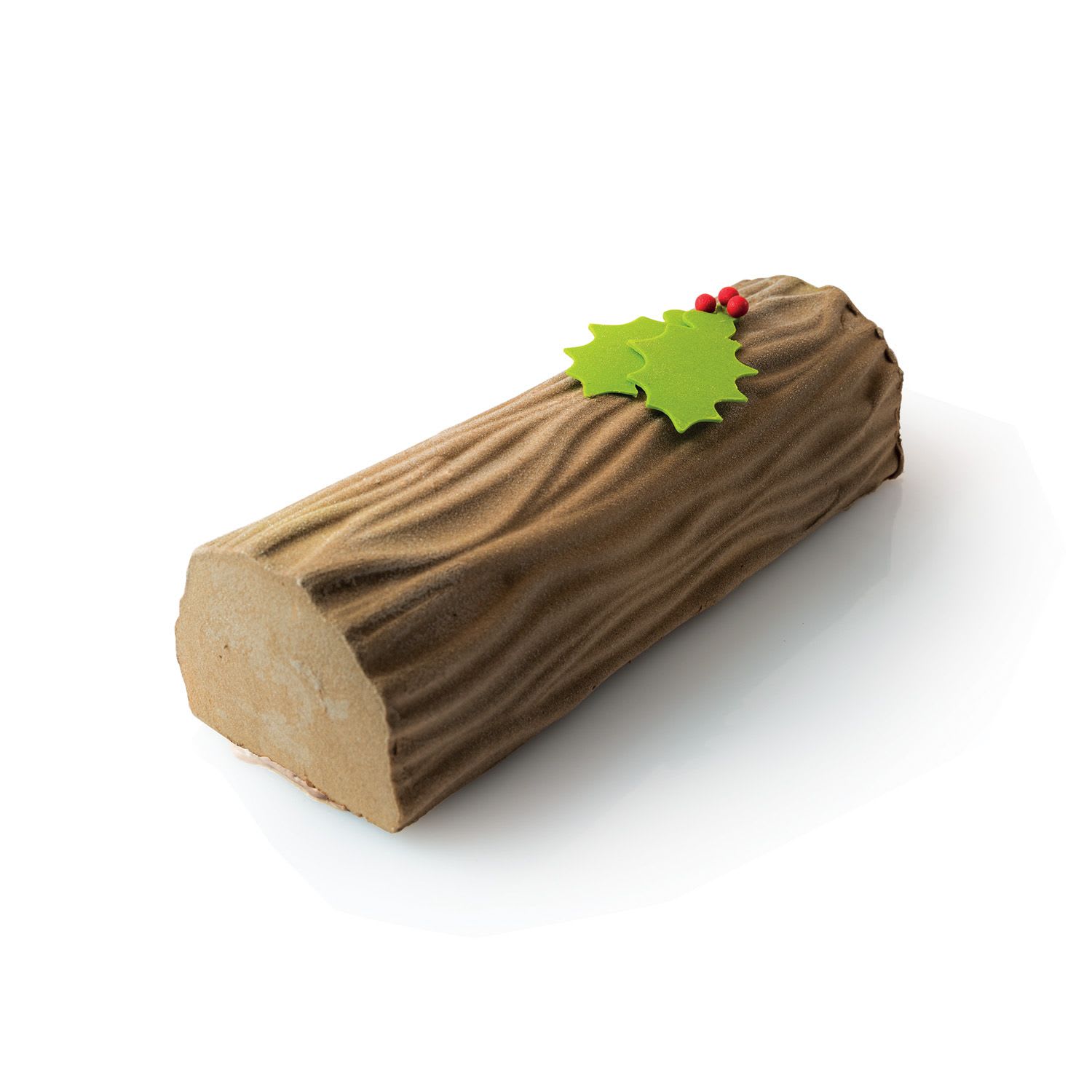 NOËL / Hiver > Moules et gouttières à bûche > Kit moule bûche Forêt -  Silikomart : CuistoShop