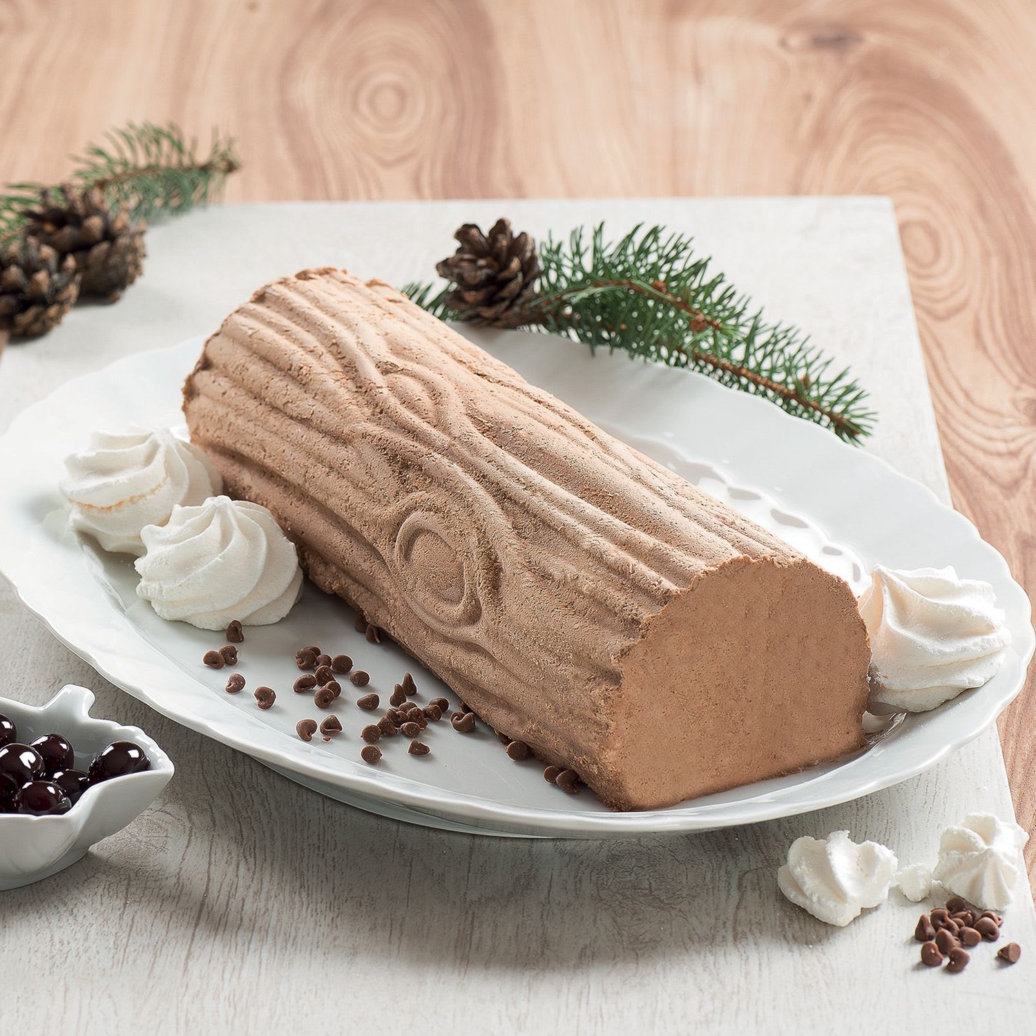 Kit bûche de Noël Woody