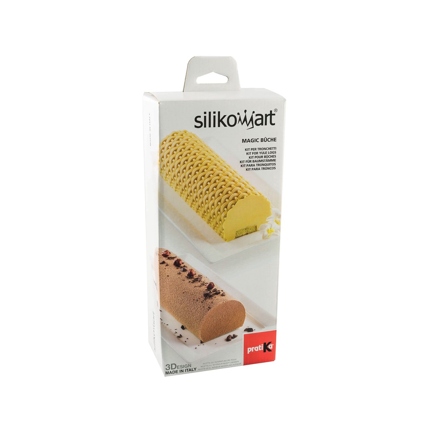 Moule bûche KIT MAGIC WOOD Silikomart à 29,99 €