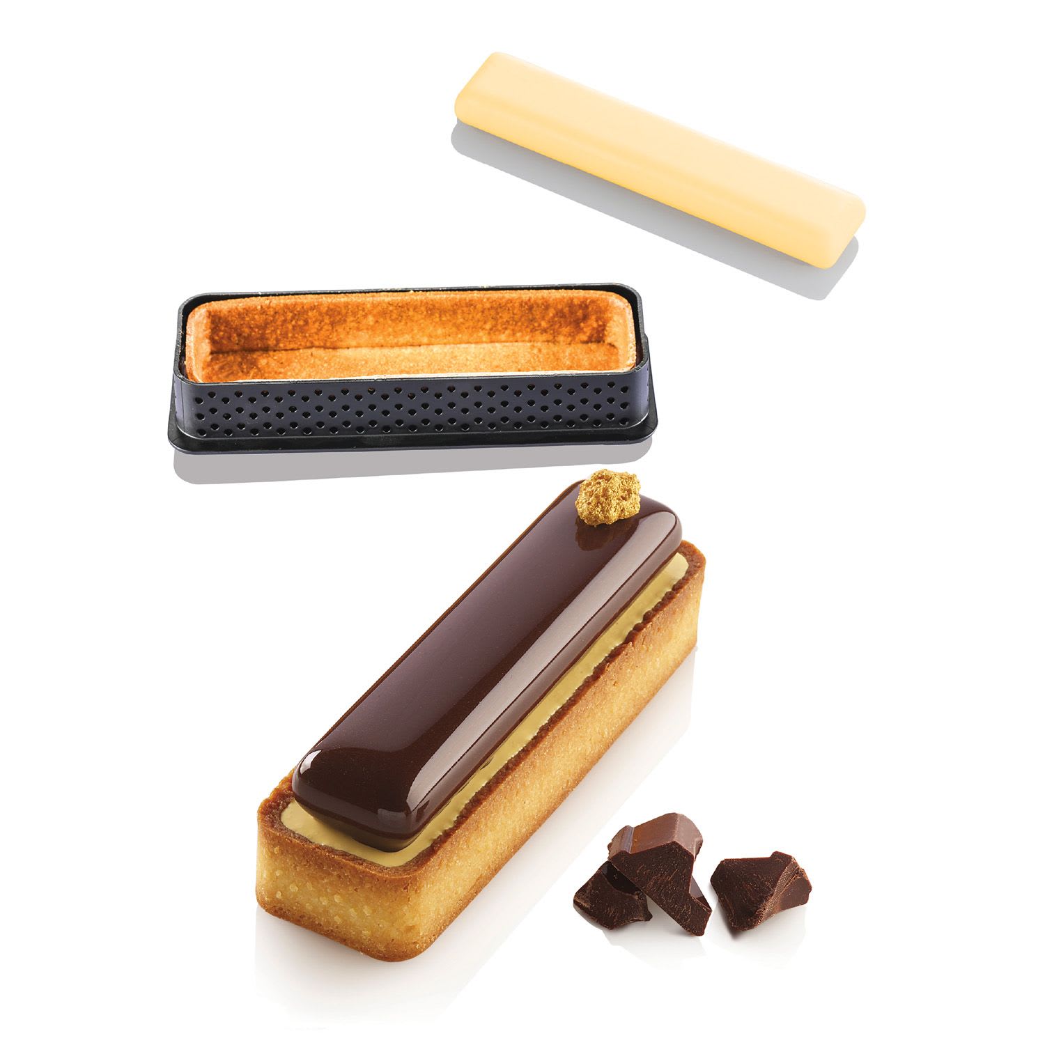 Moule à chocolat en silicone Barre snack Silikomart