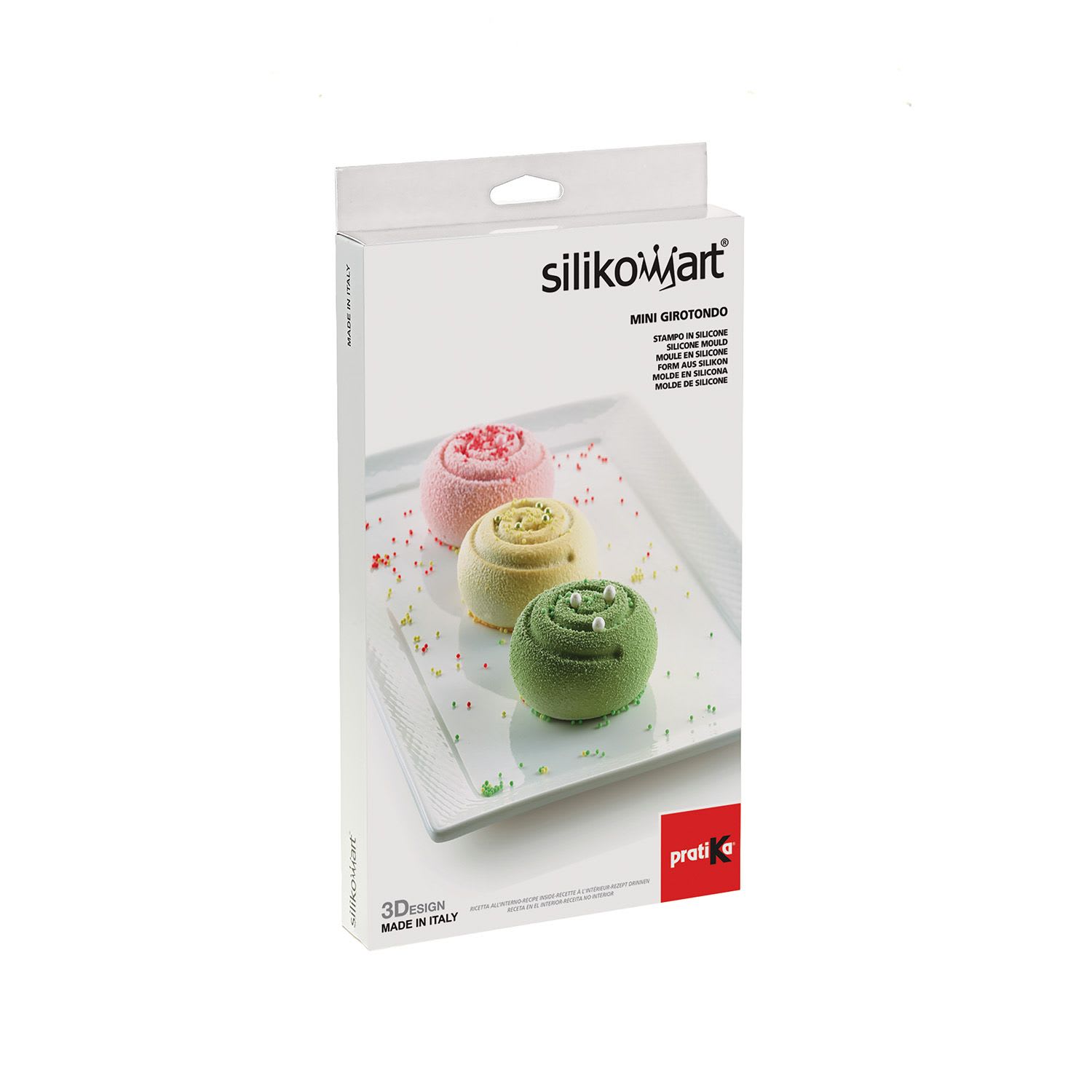 Moule silicone 3D Silikomart Mini Raggio