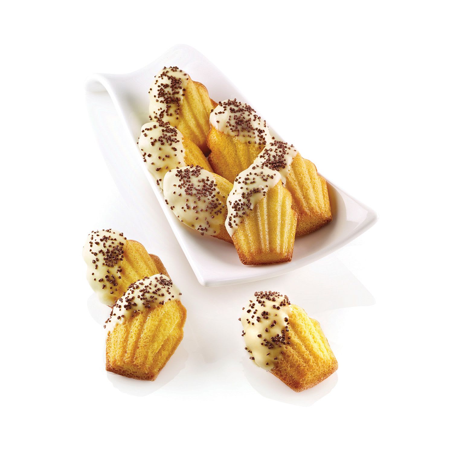 Moule silicone 12 madeleines