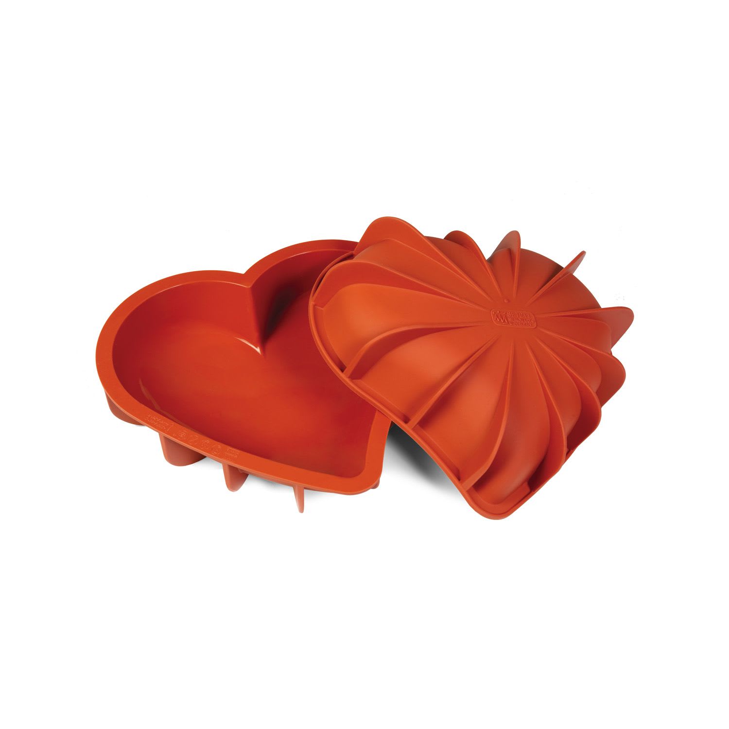 Stampo In Silicone Silikomart A Forma Di Cuore – Sft211 – Resistente Da -60° A +230° – Made In Italy – Terracotta