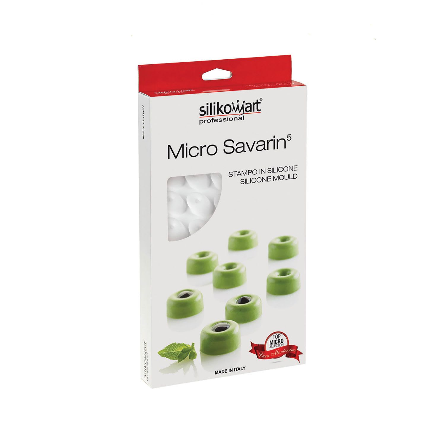 Moule Silikomart 35 micro savarins 5ml - Silikomart