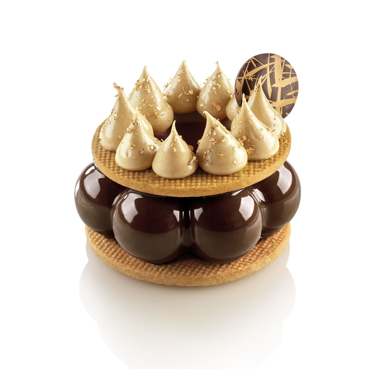 Moule à chocolat 3D Silicone Choco Crown par Silikomart, Pâtisserie