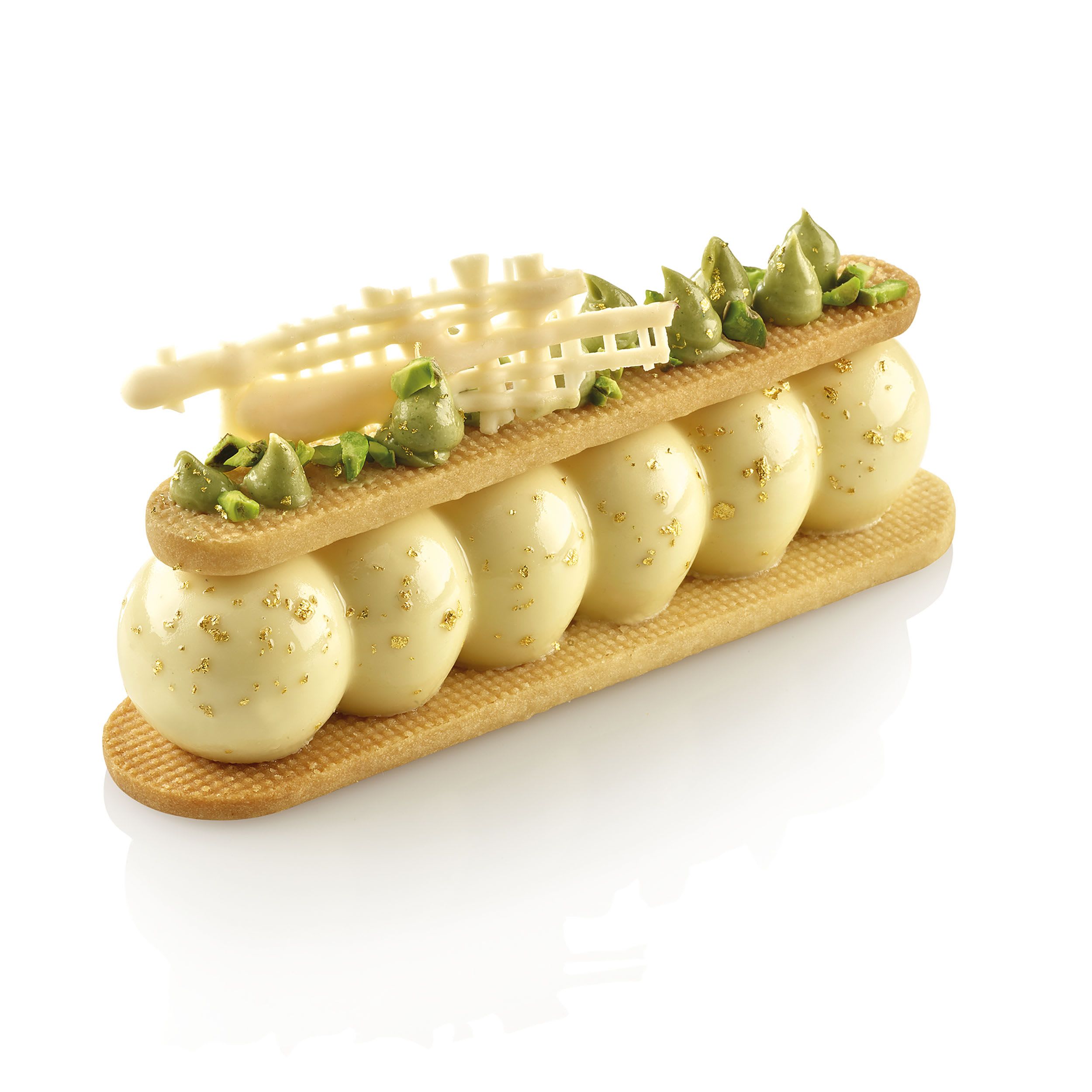 Silikomart Silicone Mould Truffle Eclair 75 with cutter 