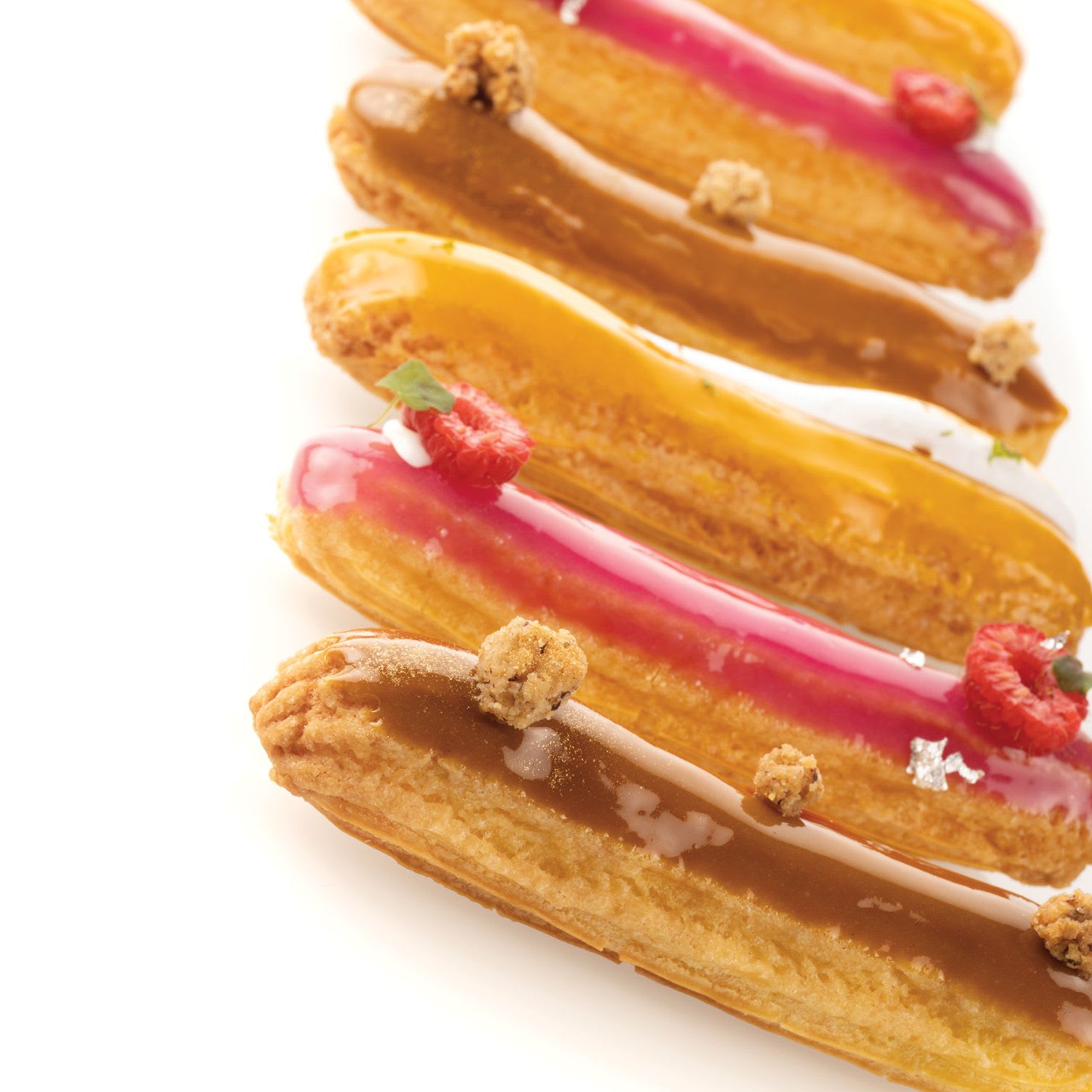 Eclair-Silikonmatte gross für perfekte Éclairs