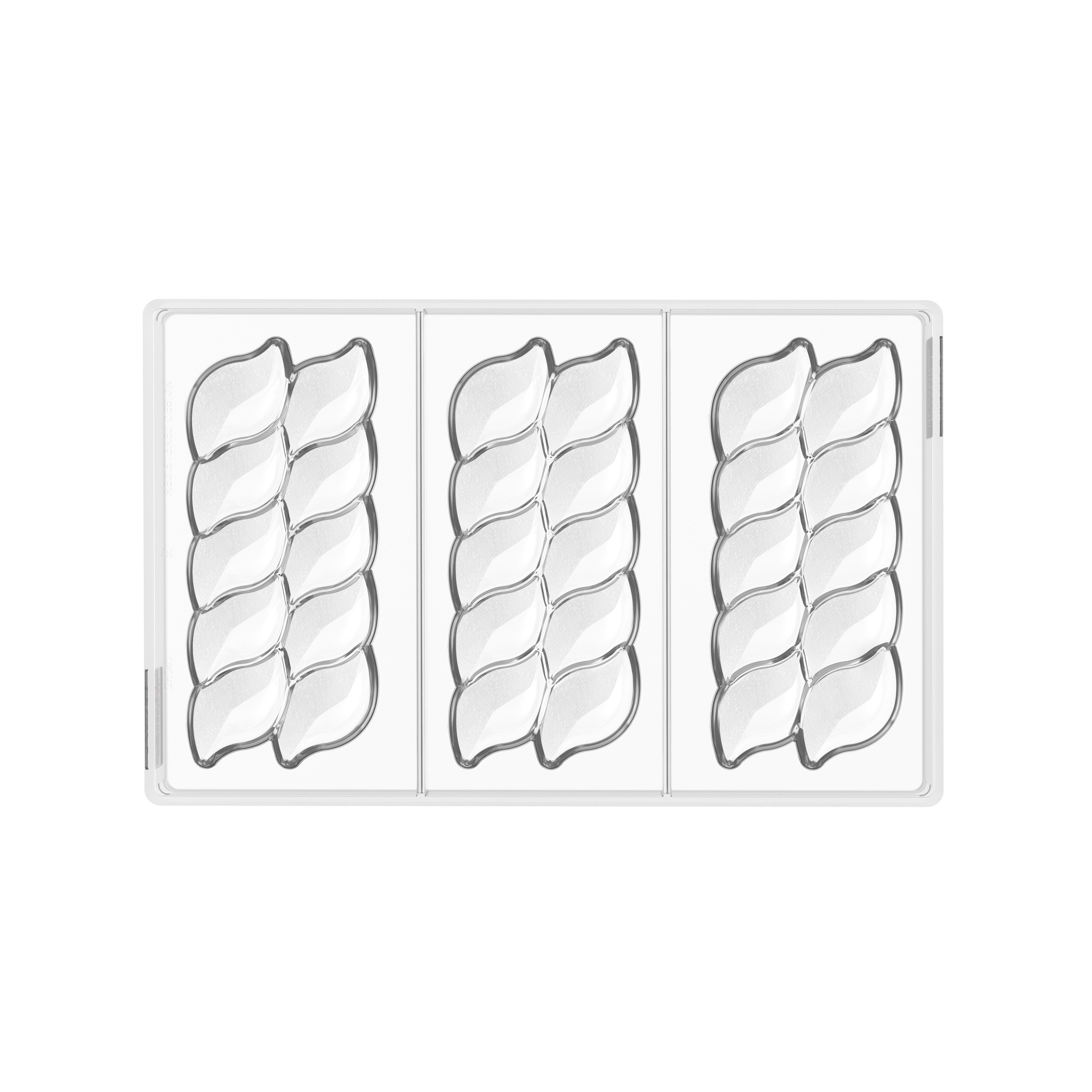 RIFLESSO T Tritan Mold For Chocolate Tablets Silikomart riflesso-t-tritan-mold-for-chocolate-tablets-silikomart