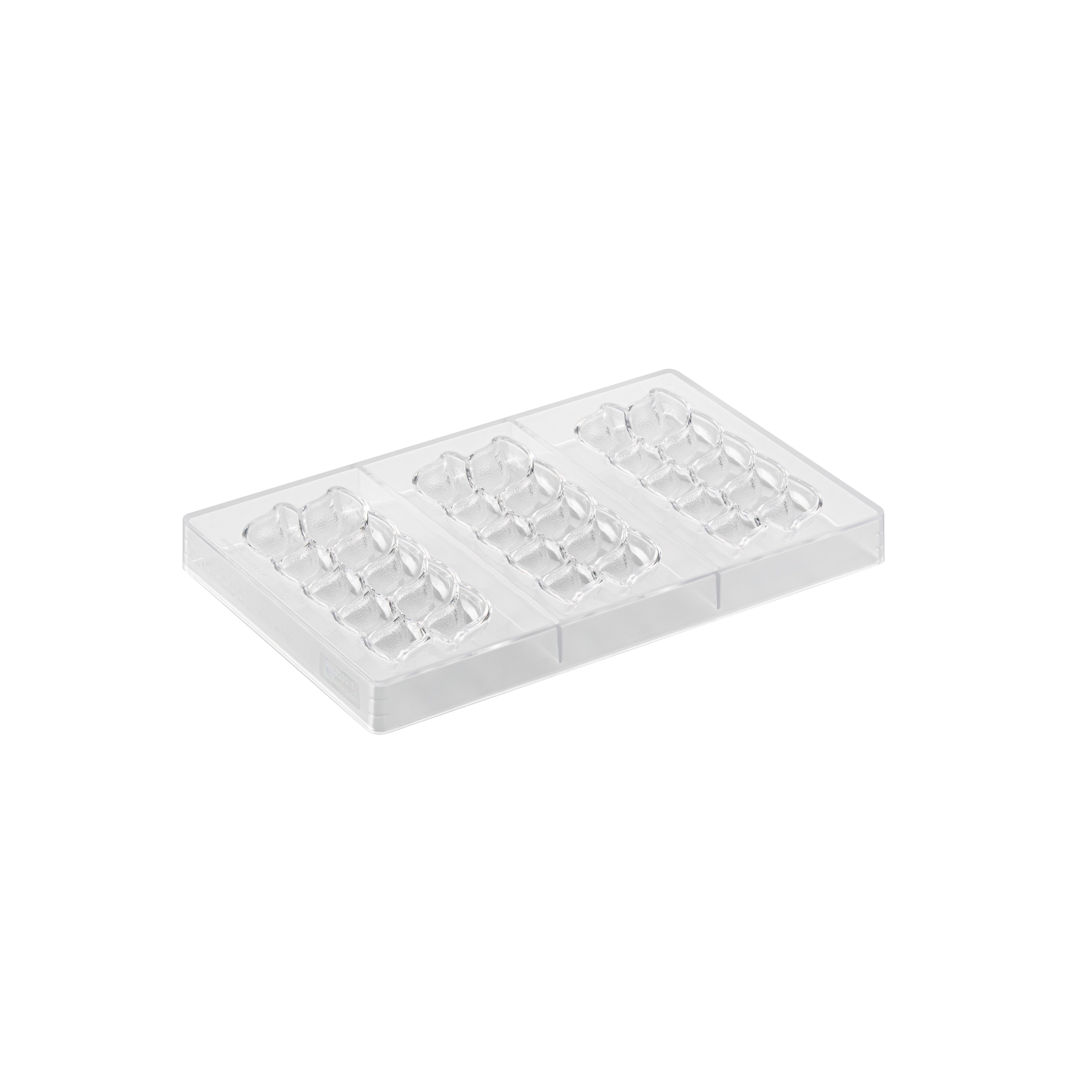RIFLESSO T Tritan Mold For Chocolate Tablets Silikomart riflesso-t-tritan-mold-for-chocolate-tablets-silikomart