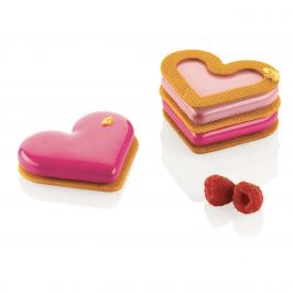 Moule à Œufs Silikomart SF041 - Silicone Platine, 5 Cavités, Made In Italy