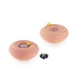 Lot De 100 Plateaux Pour Portions Individuelles - Ø 86 Mm, Noir - Silikomart Professional - Réutilisables, Lave-vaisselle - 9