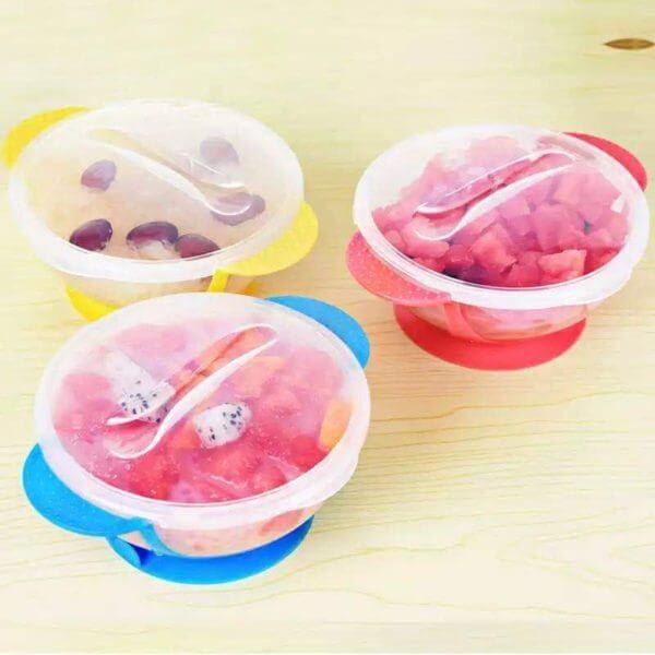 Baby Feeding Bowl with Heat Sensitive Spoon - Image 4