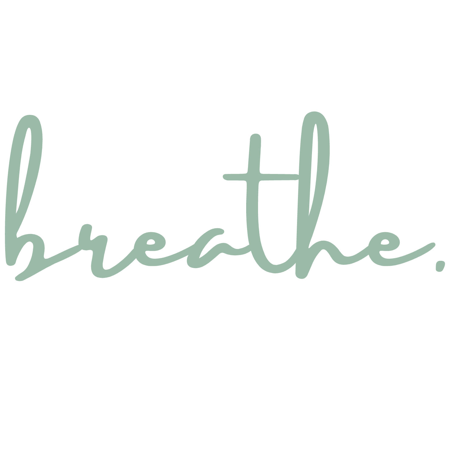 breathe. logo