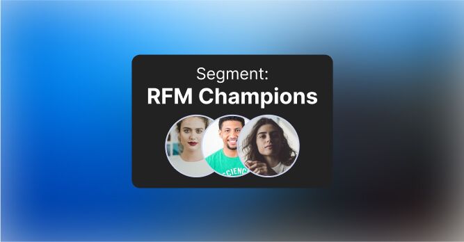 RFM analysis and scoring