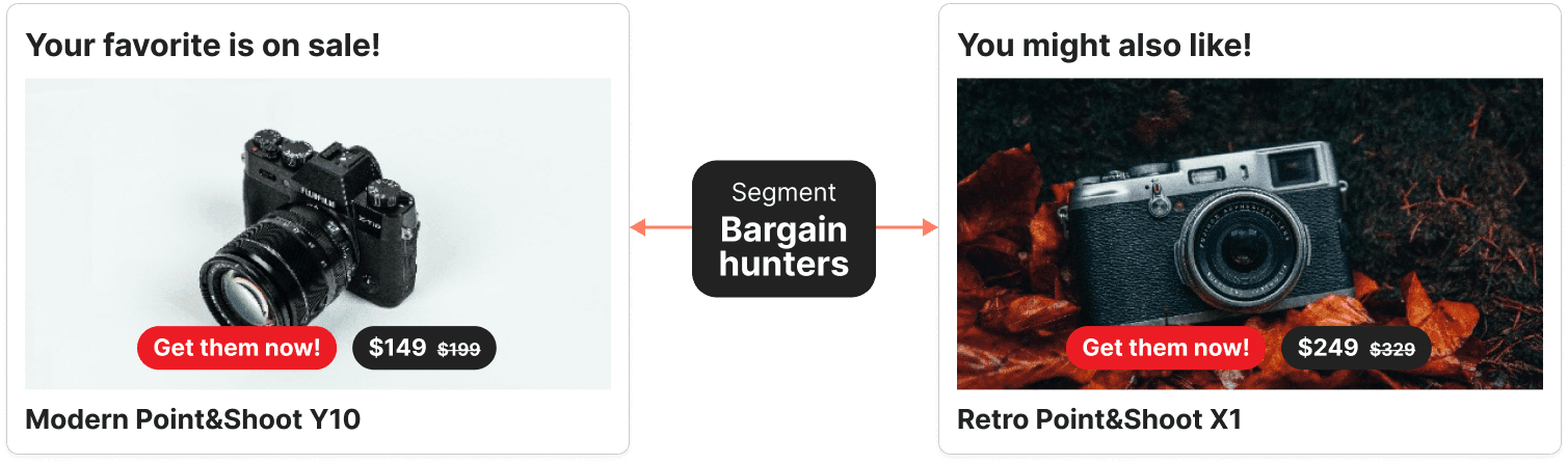 Recommendations based on price-sensitivity