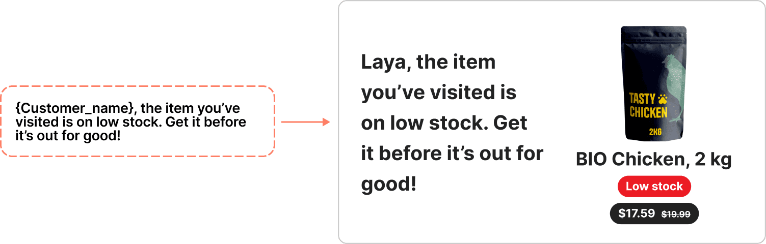 Low Stock Alerts: Encourage Visitors to Complete a Purchase