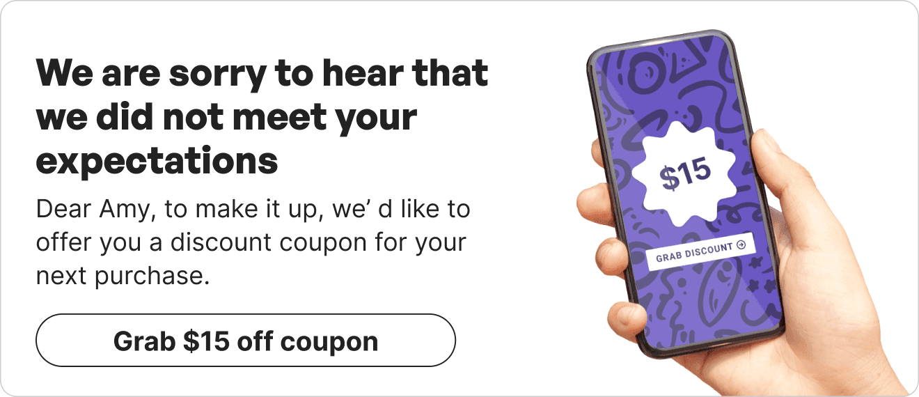 Win back dissatisfied customers