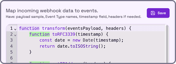 Validate Events at Ingestion