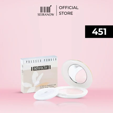 Naturactor Pressed Powder – Smooth, Lightweight Setting Powder 451