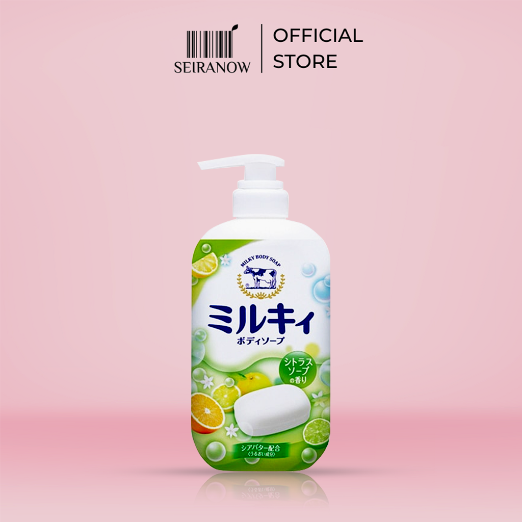 Cow Body Milk Soap Citrus Scent 500ml Pump