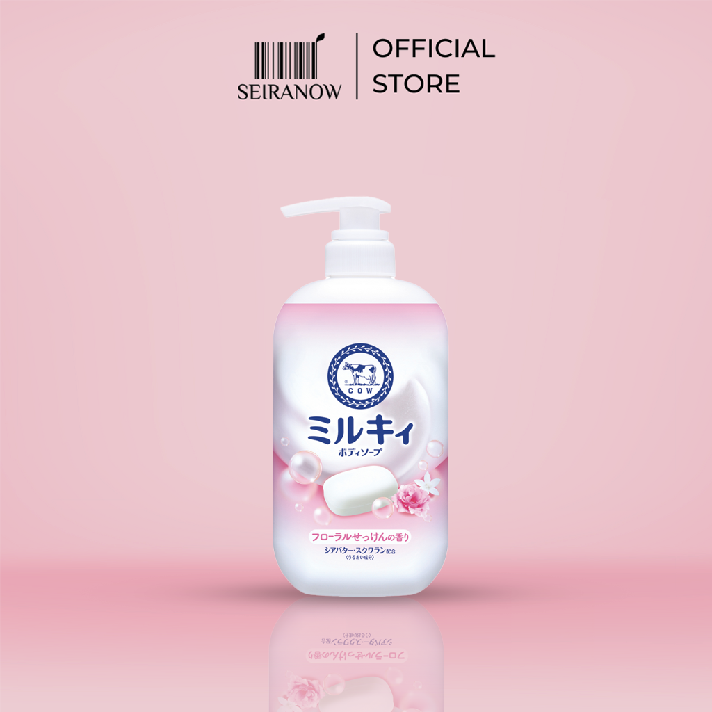 Cow Body Milk Soap Floral Scent 500ml Pump