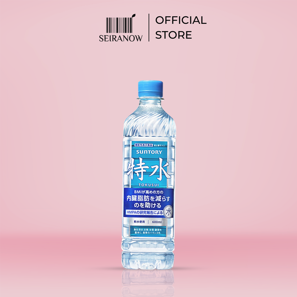 Suntory Tokusui Drinking Water 600mL