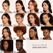 Base fluída skin tint efeito natural - Ruby Kisses cor 118