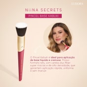 Pincel Kabuki para base - Niina Secrets