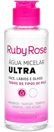 Água micelar Ultra 120 ml - Ruby Rose