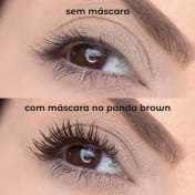 Máscara de cílios No Panda Brown - Vizzela