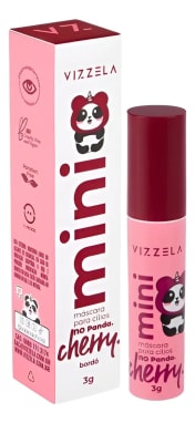 Mini máscara de cílios cherry - Vizzela