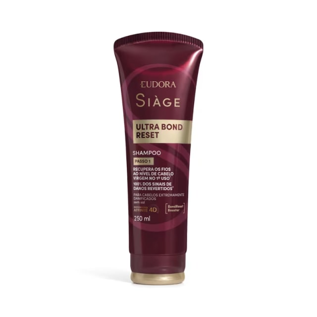 Shampoo Ultra Bond Reset Siàge 250ml - Eudora