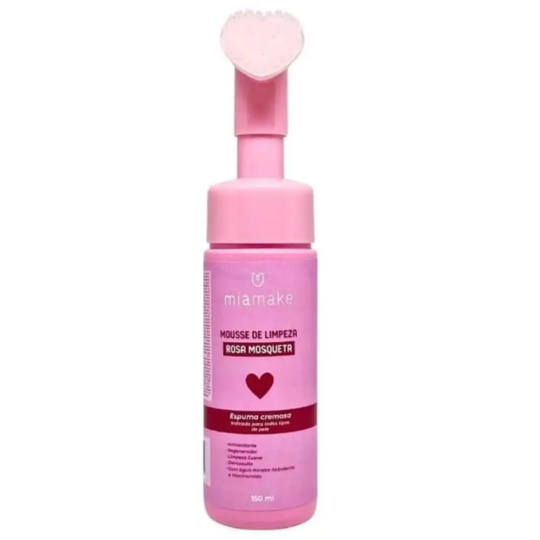MOUSSE LIMPEZA ROSA MOSQUETA MIA MAKE