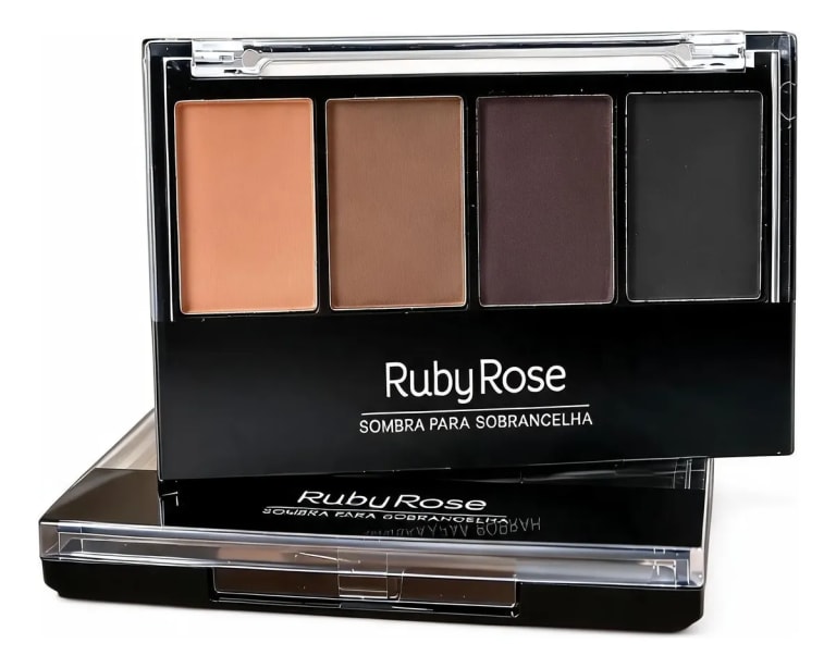 Paleta de Sombras para Sobrancelha - Ruby Rose