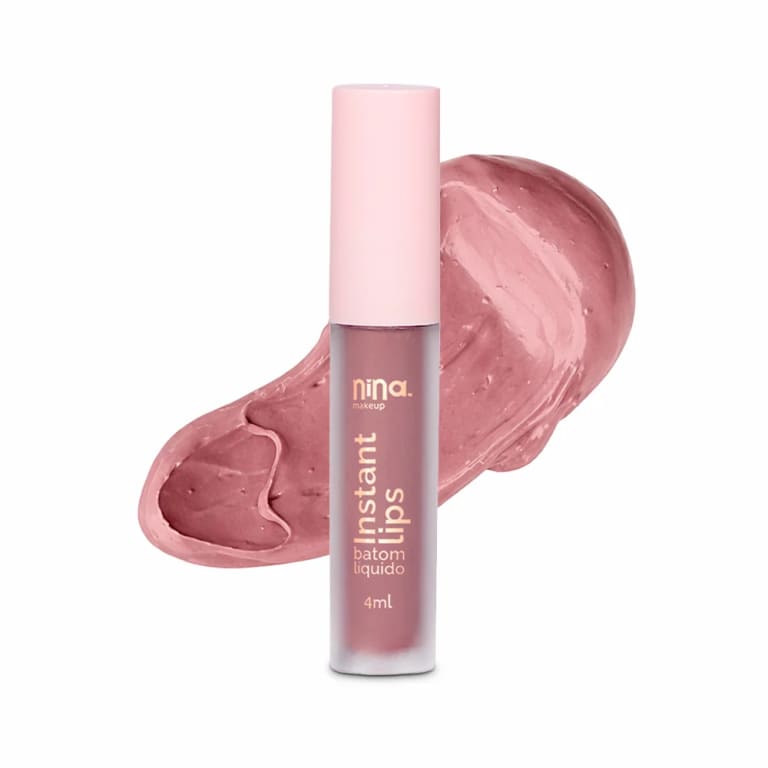 Batom Líquido Matte Bride - Nina Makeup