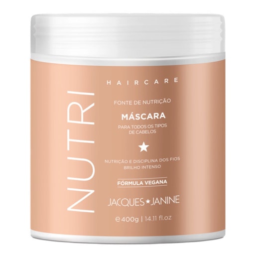 Máscara Haircare Nutri 400g - Jacques Janine