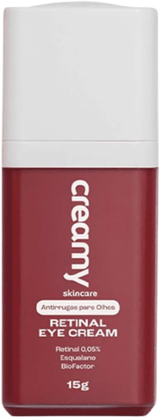 Creamy Retinal Eye Cream Creme Antirrugas para Olhos Hidratante Linhas de Expressão15g