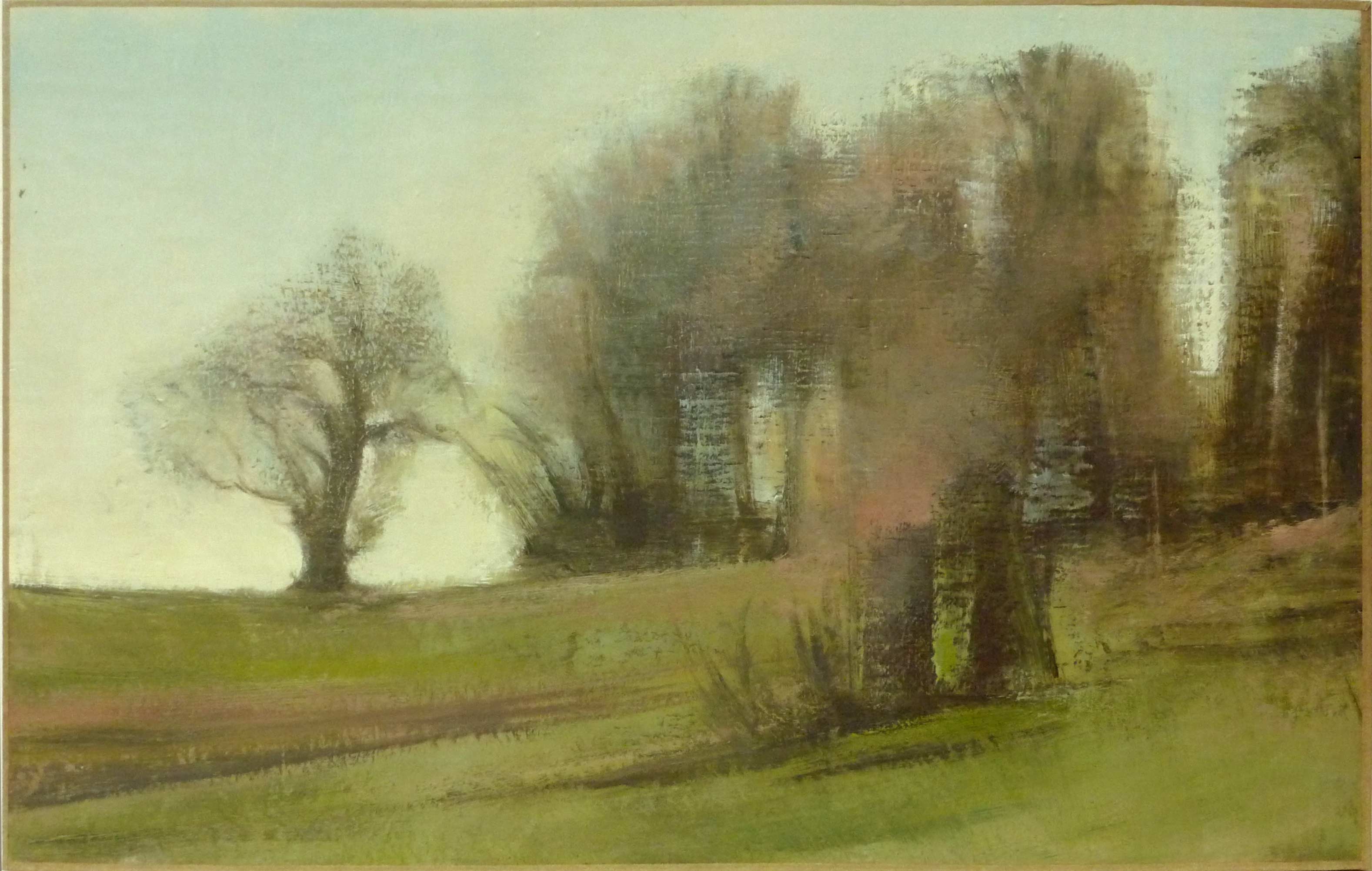 huile sur bois de Noémi Adda