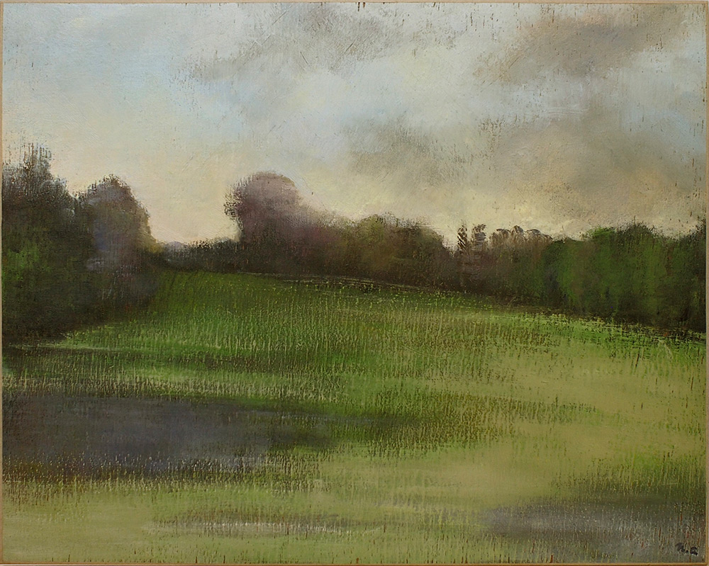 huile sur bois de Noémi Adda