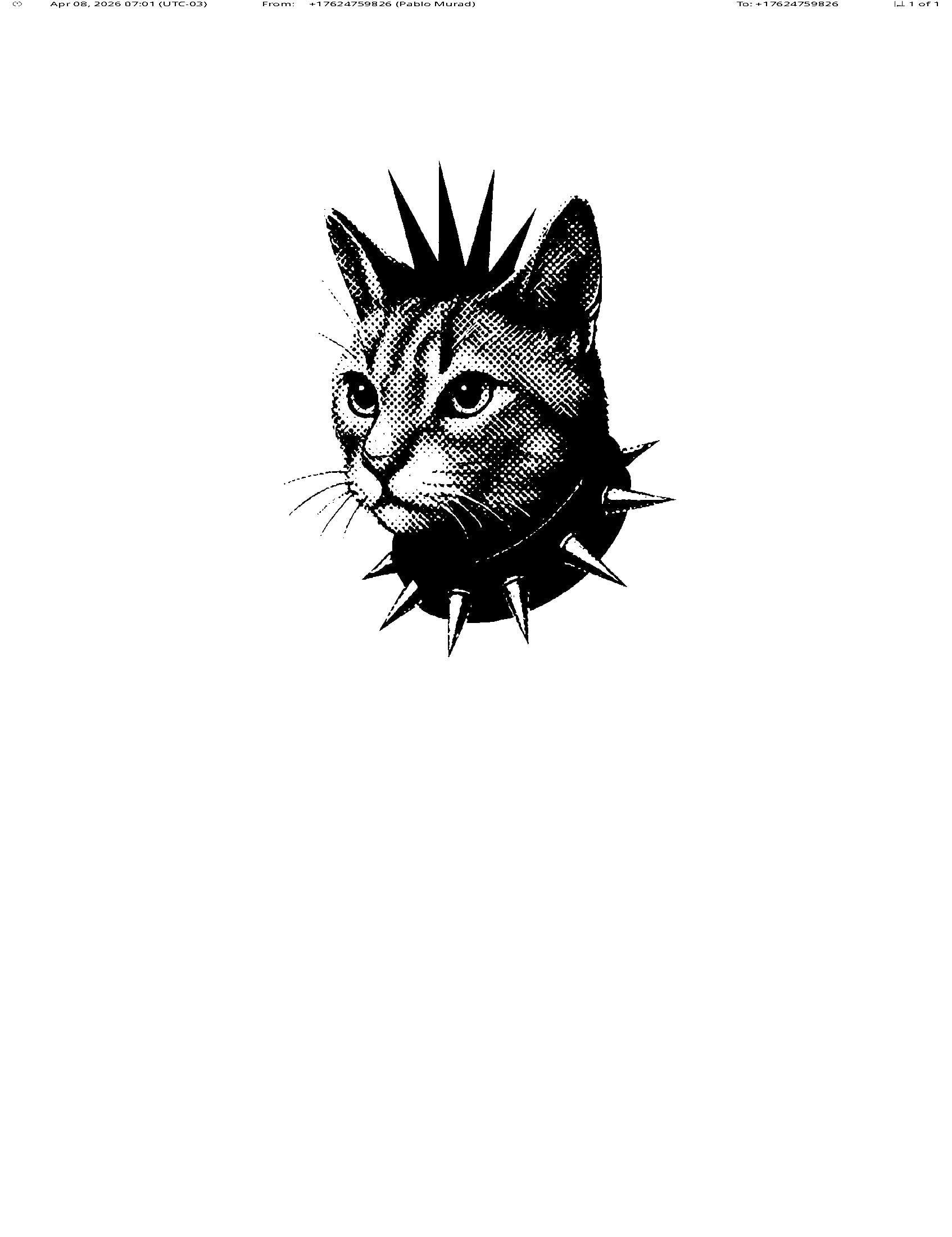Fax — Unknown sender