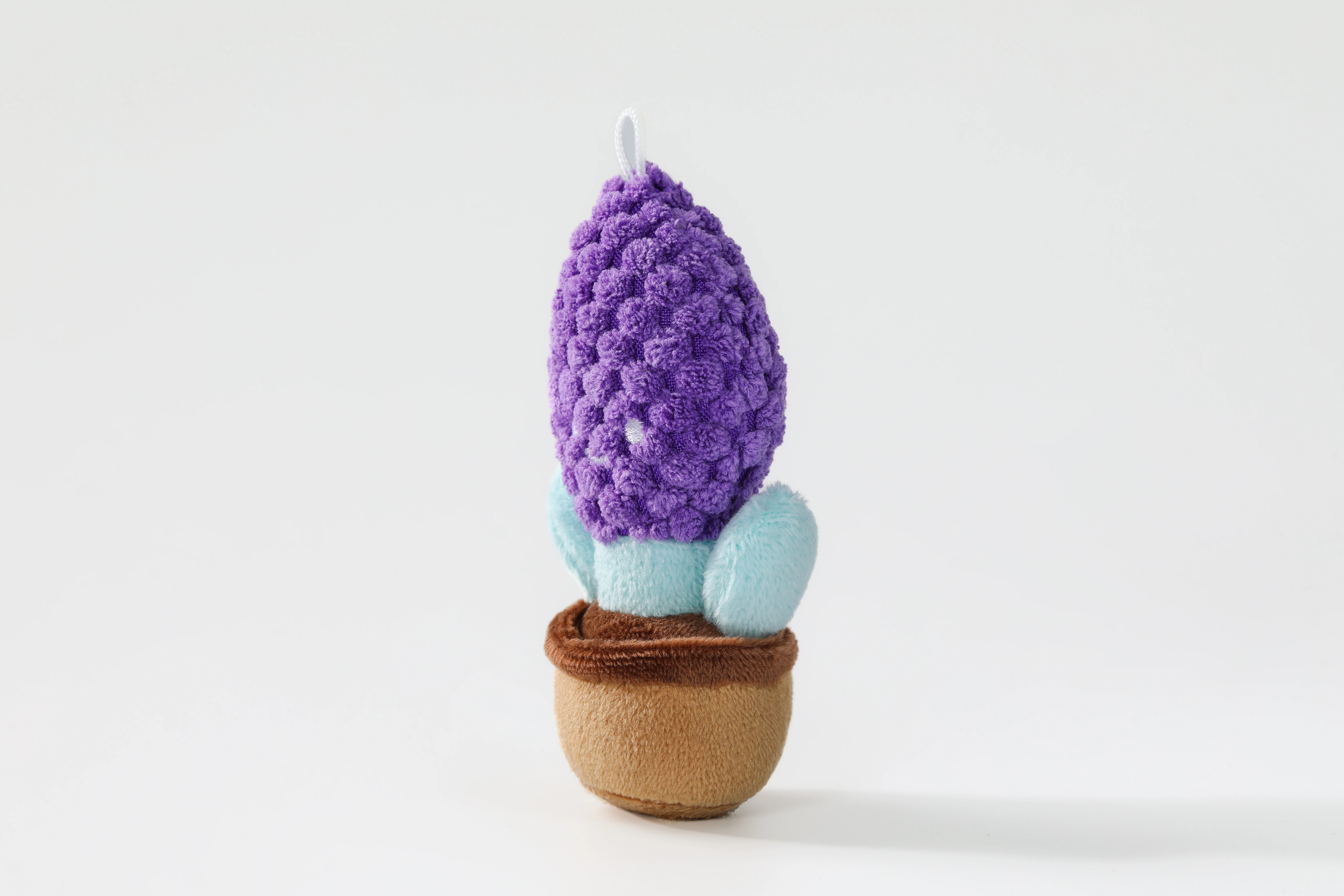 10 CM Potted Plant Plush Keychain (Hyacinth)