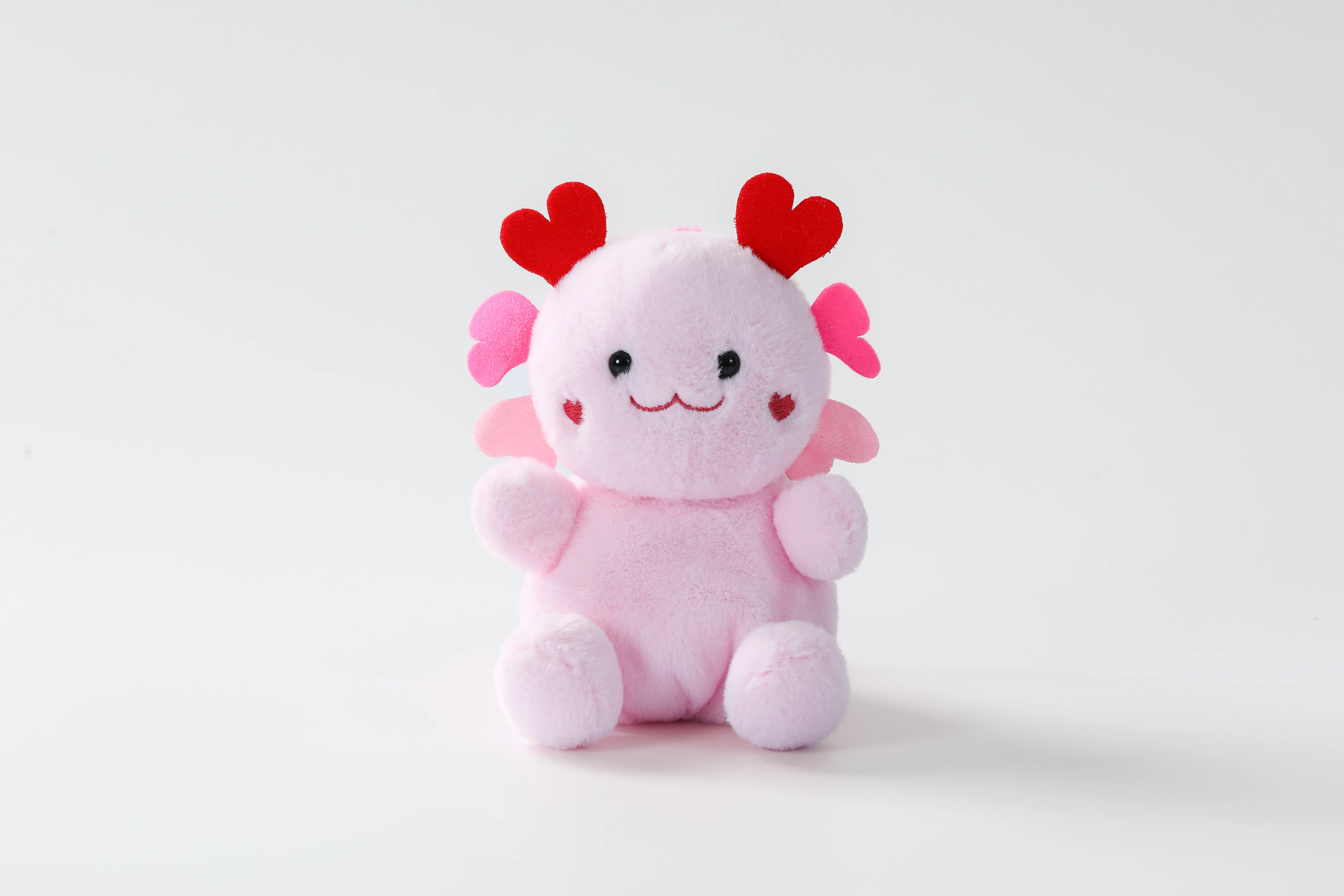 13cm Valentine Pink Axolotl Plush Toy