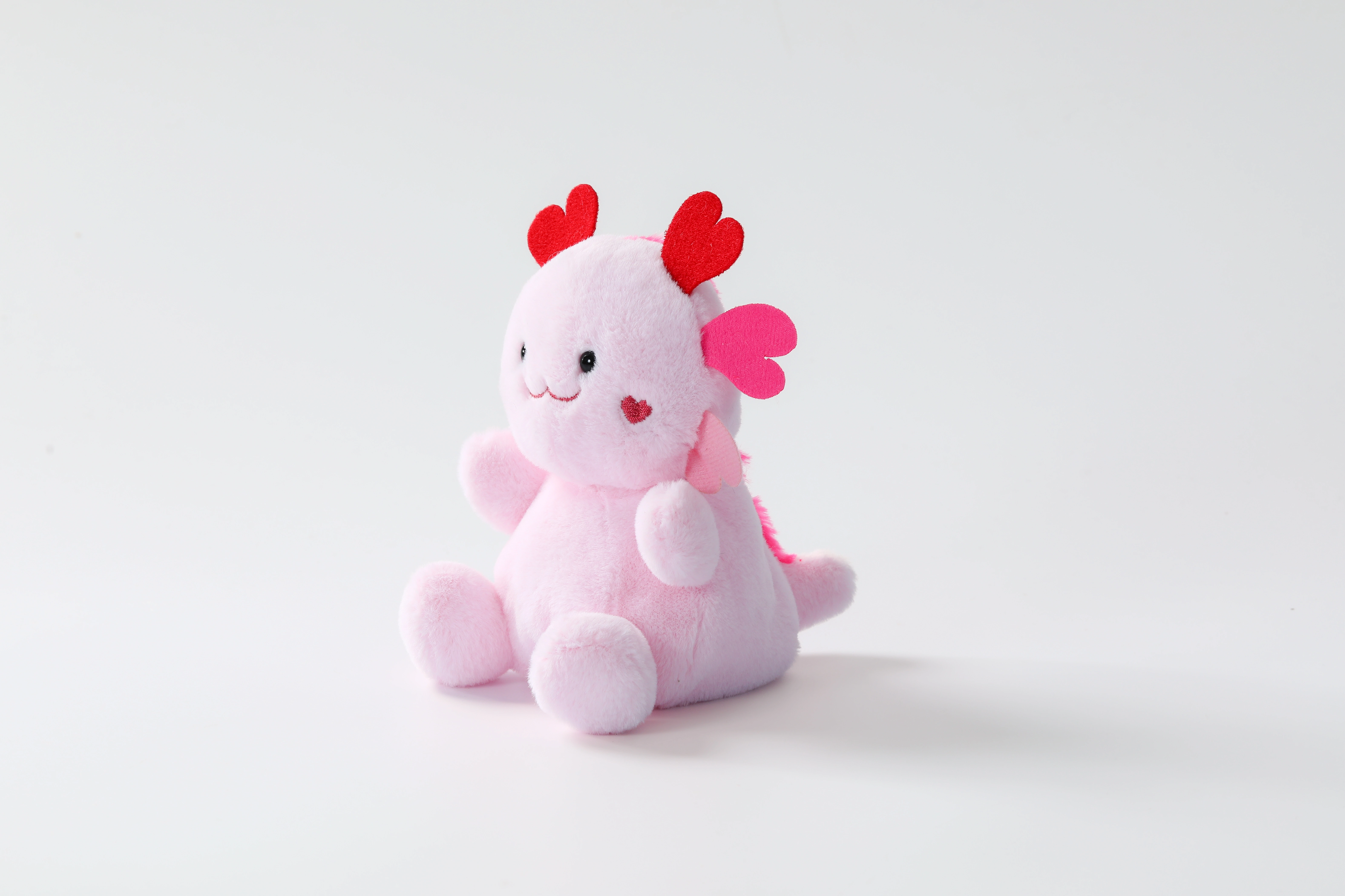 13cm Valentine Pink Axolotl Plush Toy