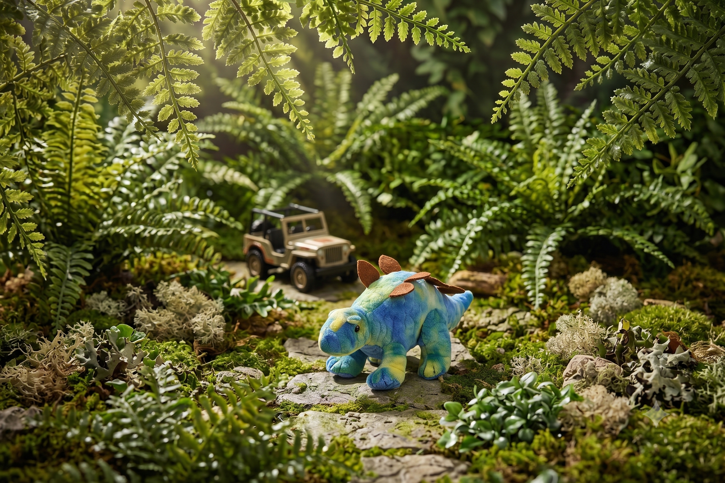 24cm Stegosaurus plush Real Images