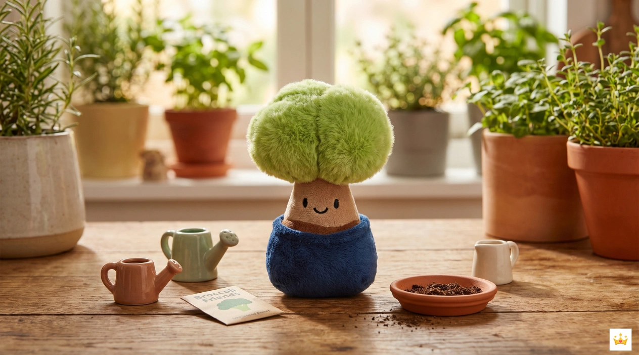 10cm Bonsai Tree Plush Keychain Real Images