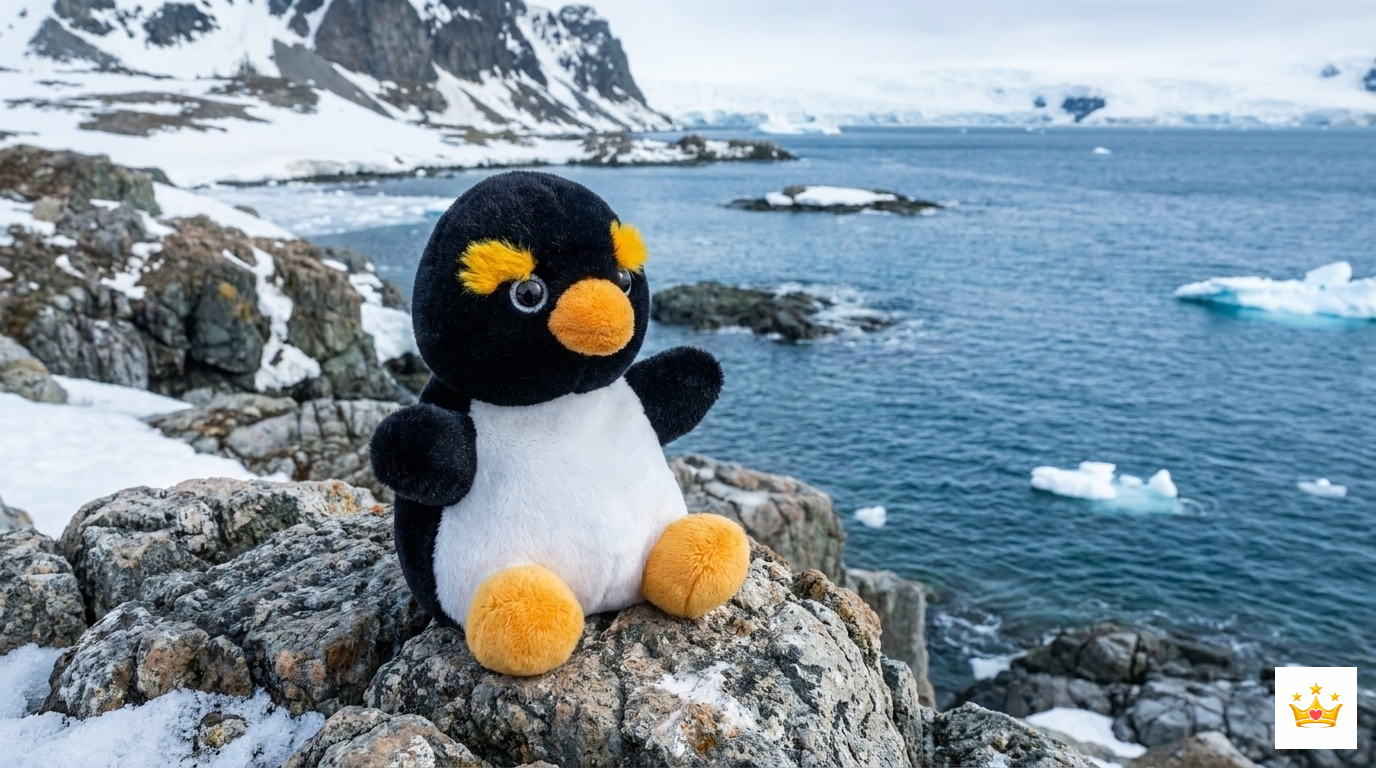 14cm Rockhopper Penguin Real Images