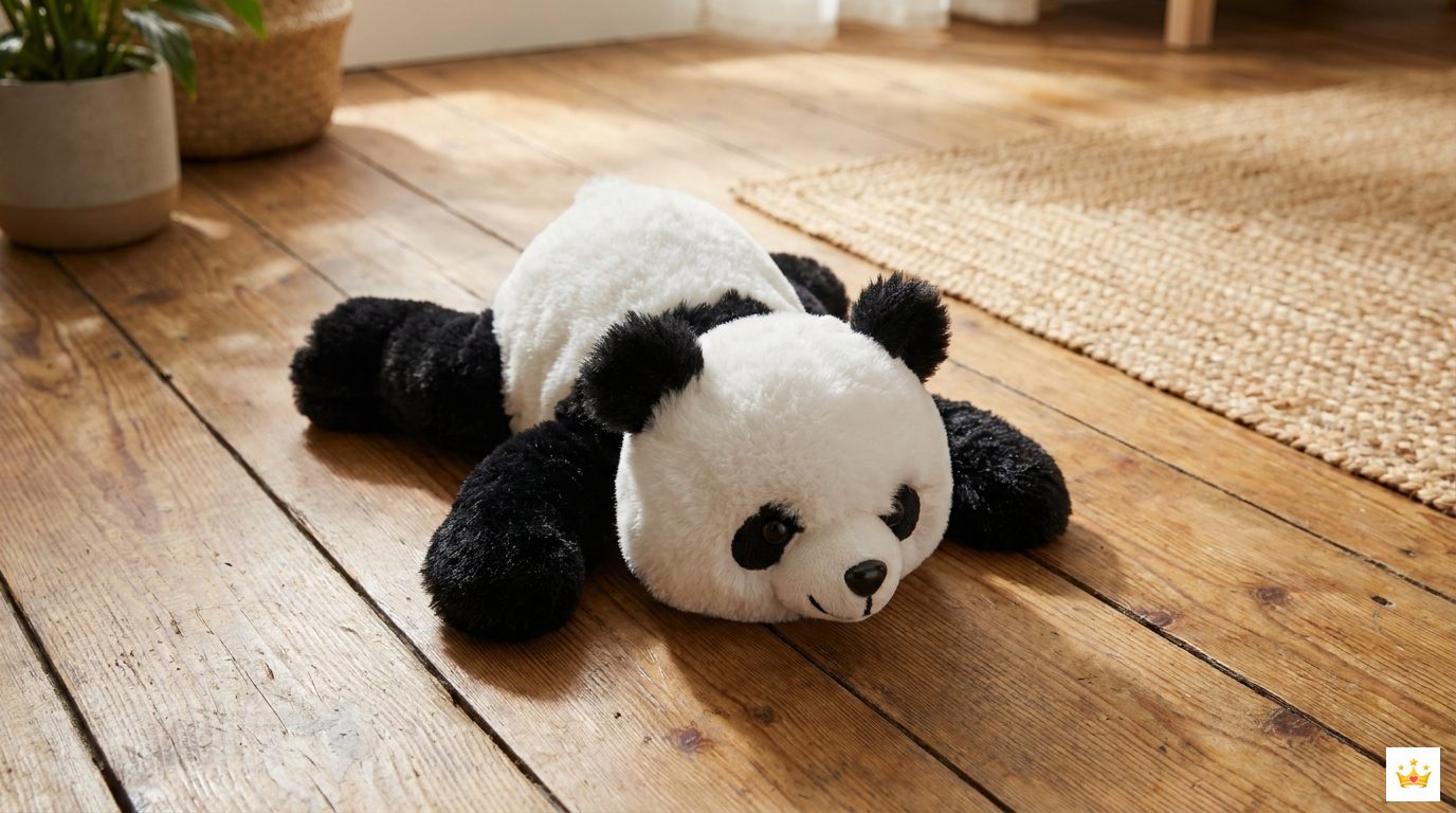 25CM LYING PANDA Real Images