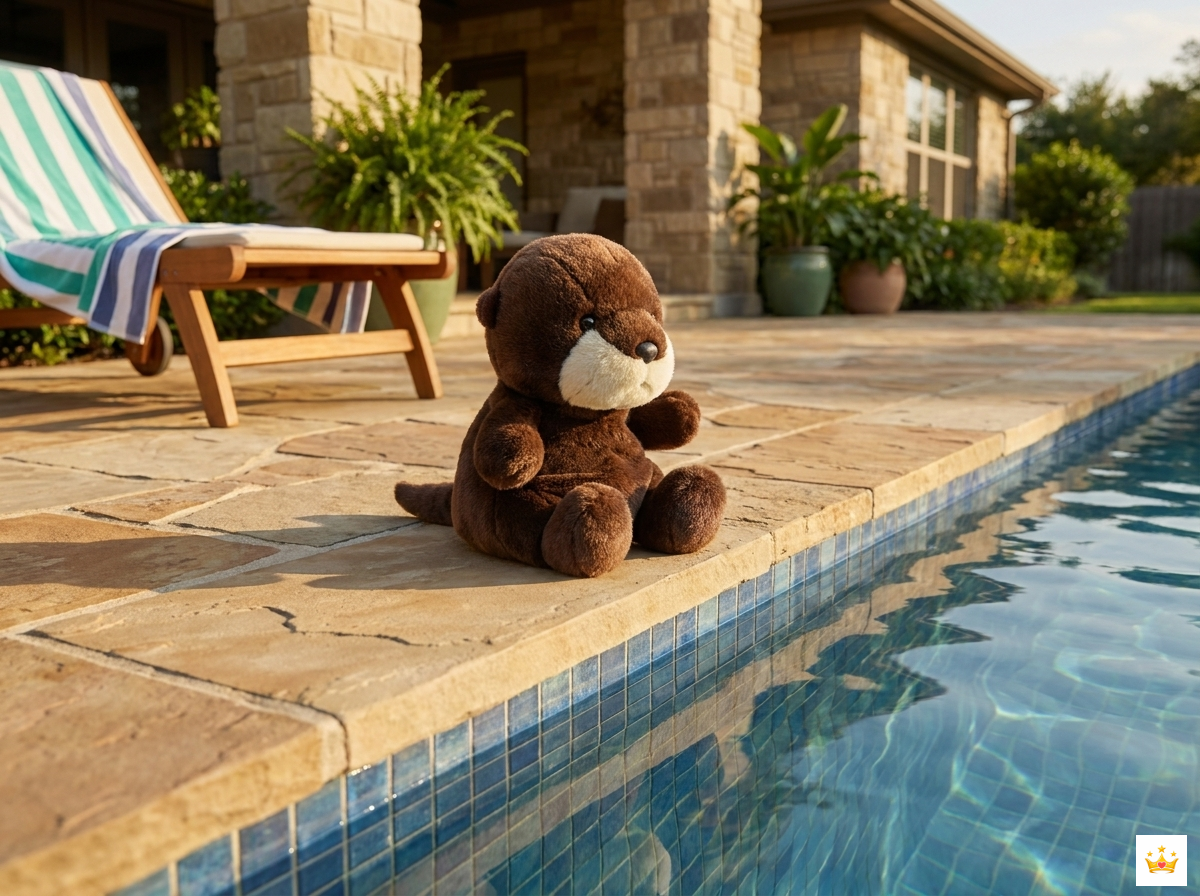 13CM River Otter Plush Real Images
